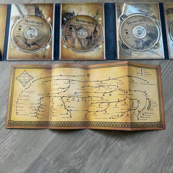 Lord of the Rings DVD Box Set Return of the King Complete - Picture 4 of 12